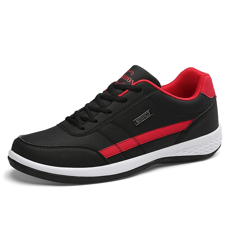Cuir hommes chaussures baskets tendance chaussures décontractées italien respirant loisirs hommes baskets chaussures antidérapantes hommes chaussures vulcanisées Chausseria